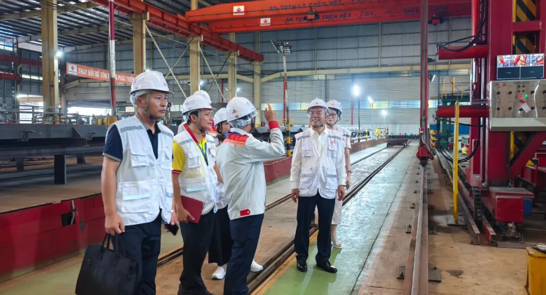 攜手共進 揚帆東盟｜天意機械董事長劉洪彬帶隊參觀越